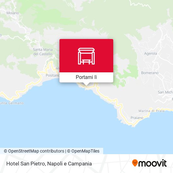 Mappa Hotel San Pietro