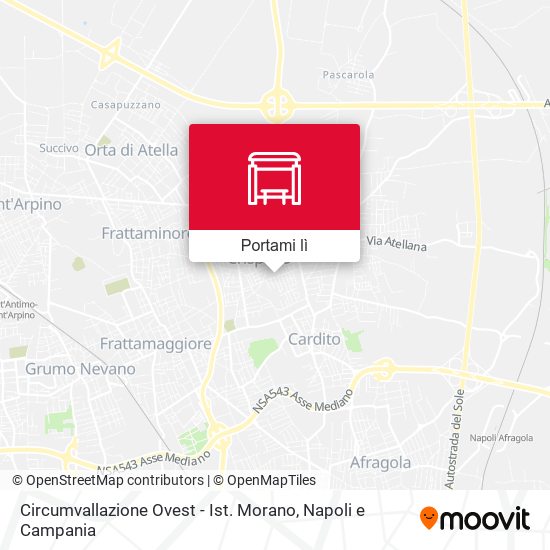 Mappa Circumvallazione Ovest - Ist. Morano
