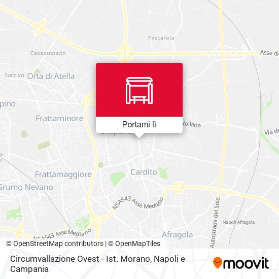 Mappa Circumvallazione Ovest - Ist. Morano