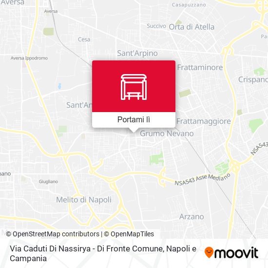 Mappa Via Caduti Di Nassirya - Di Fronte Comune