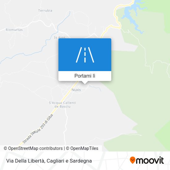Mappa Via Della Libertà