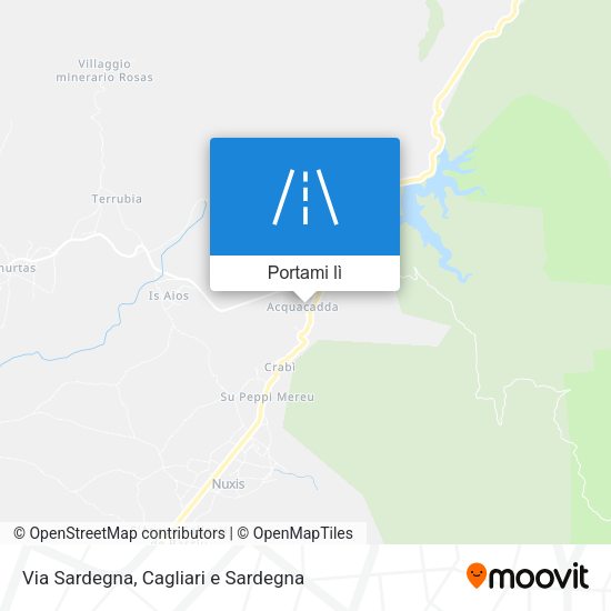 Mappa Via Sardegna