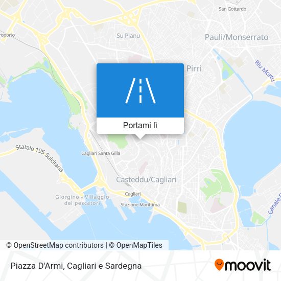 Mappa Piazza D'Armi