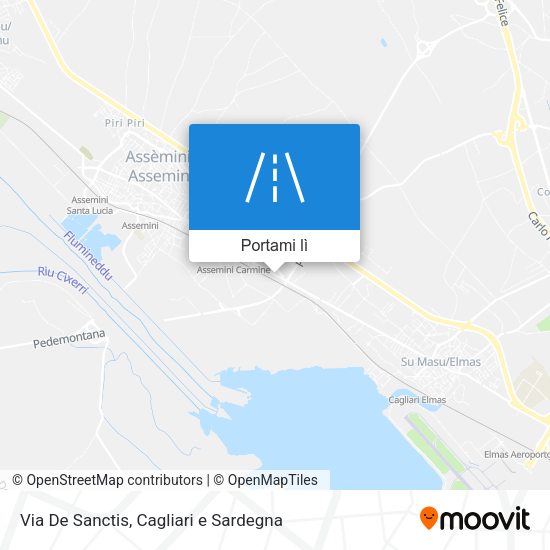 Mappa Via De Sanctis