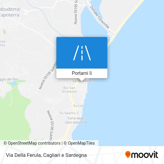 Mappa Via Della Ferula