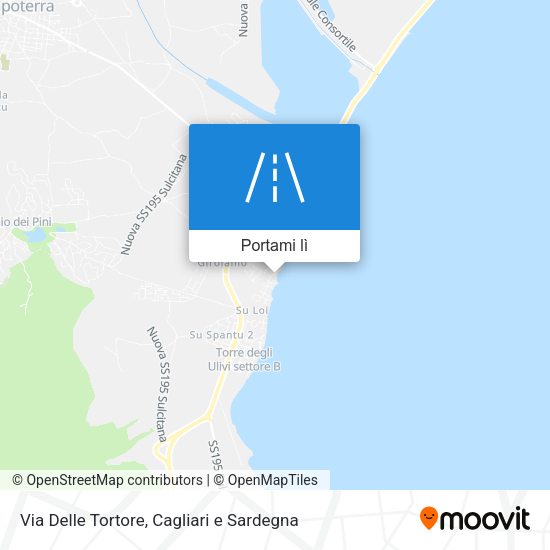 Mappa Via Delle Tortore