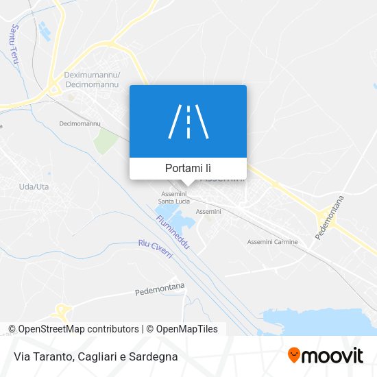 Mappa Via Taranto