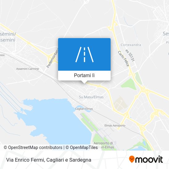 Mappa Via Enrico Fermi
