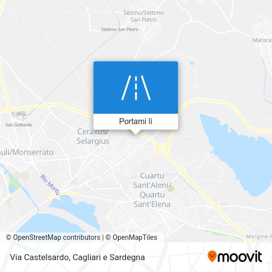 Mappa Via Castelsardo