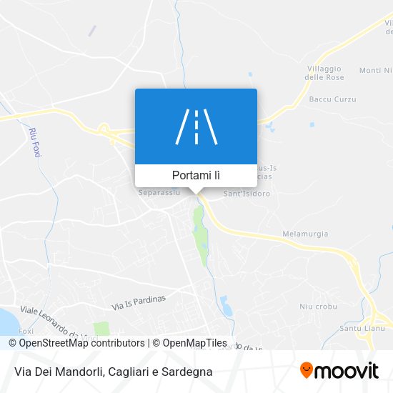 Mappa Via Dei Mandorli