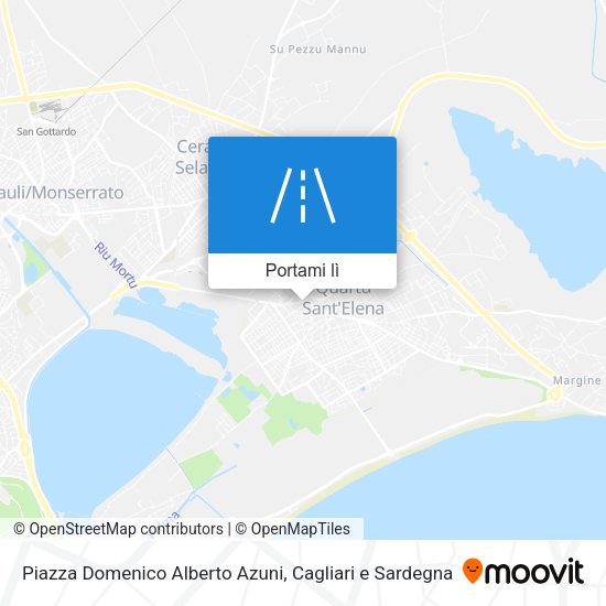Mappa Piazza Domenico Alberto Azuni