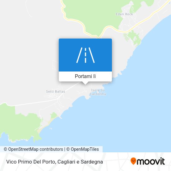Mappa Vico Primo Del Porto