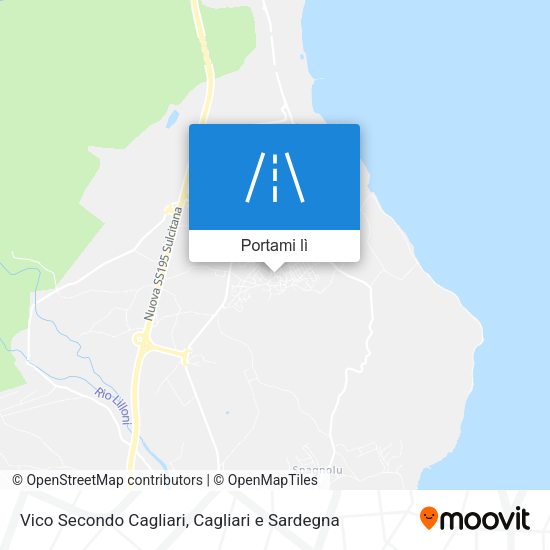 Mappa Vico Secondo Cagliari