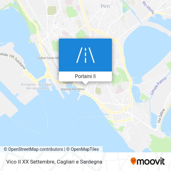 Mappa Vico II XX Settembre