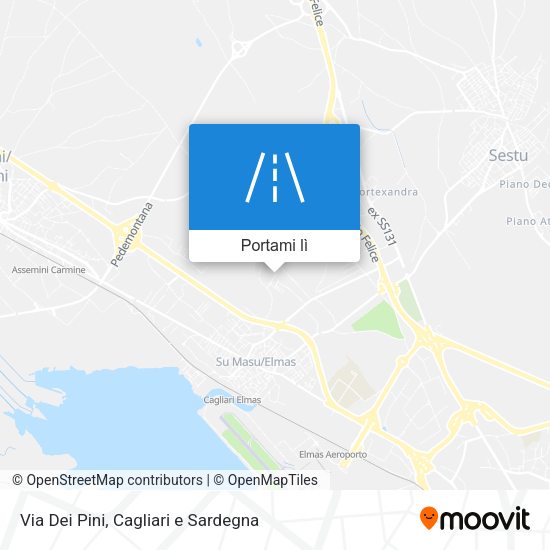 Mappa Via Dei Pini