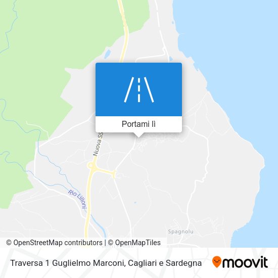 Mappa Traversa 1 Guglielmo Marconi