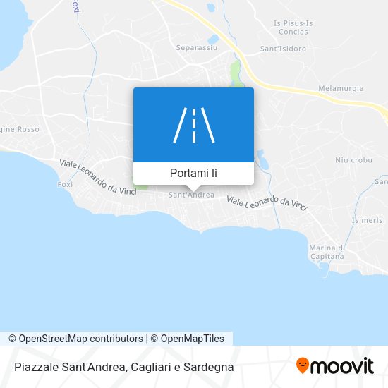 Mappa Piazzale Sant'Andrea