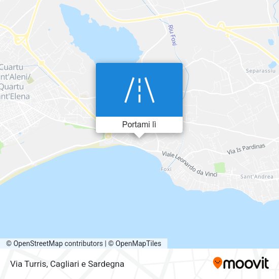 Mappa Via Turris