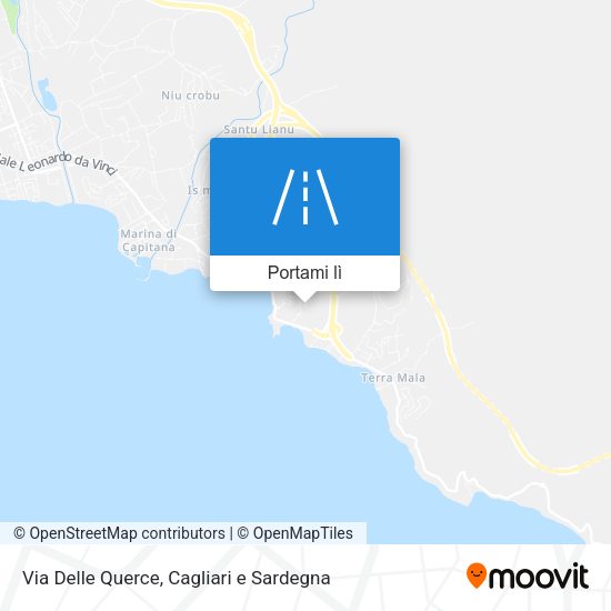 Mappa Via Delle Querce