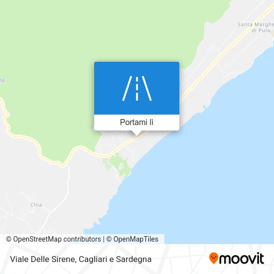 Mappa Viale Delle Sirene