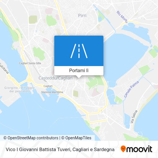 Mappa Vico I Giovanni Battista Tuveri