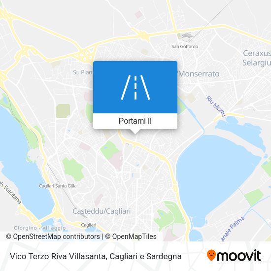 Mappa Vico Terzo Riva Villasanta