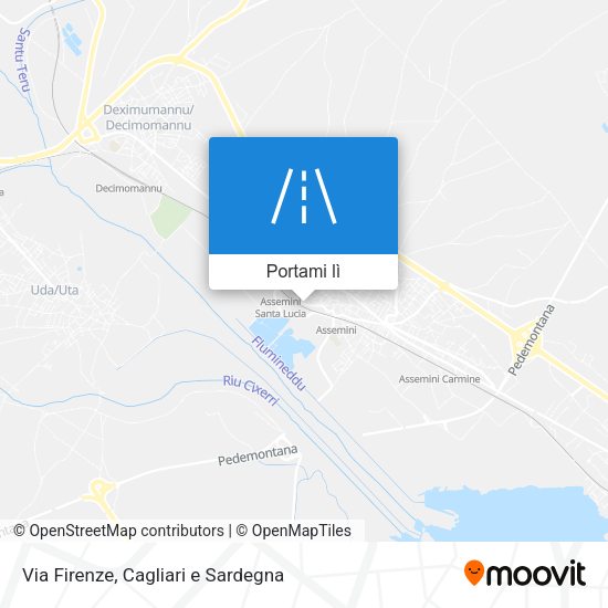 Mappa Via Firenze