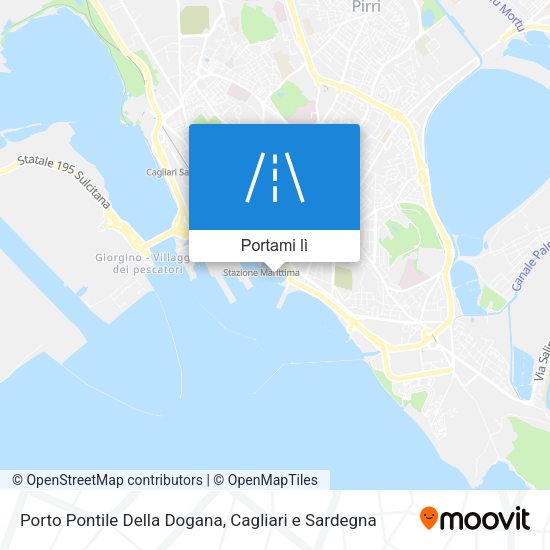 Mappa Porto Pontile Della Dogana
