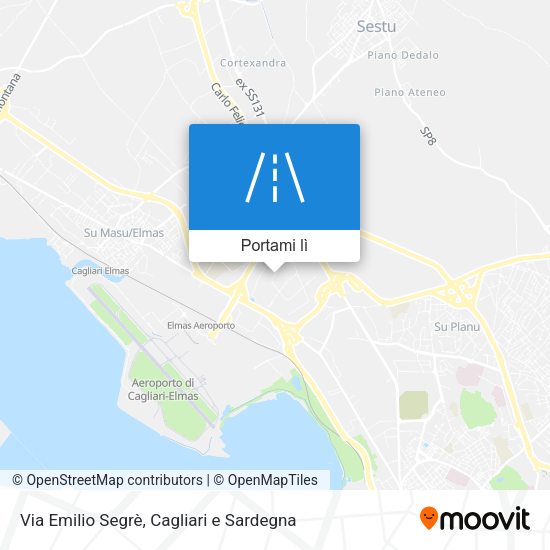 Mappa Via Emilio Segrè