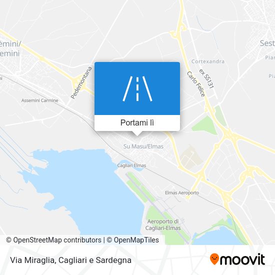 Mappa Via Miraglia