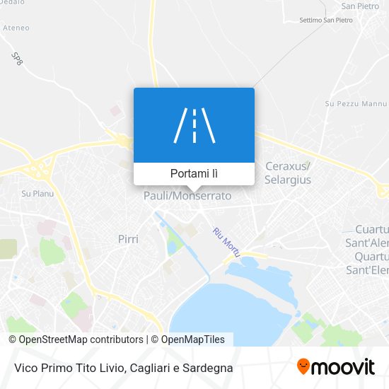 Mappa Vico Primo Tito Livio