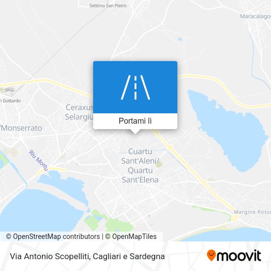 Mappa Via Antonio Scopelliti