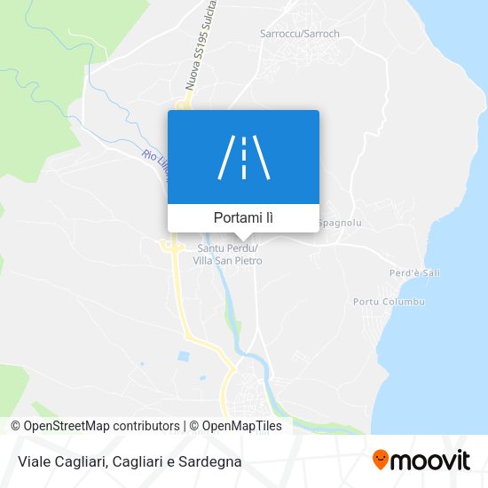 Mappa Viale Cagliari