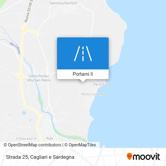 Mappa Strada 25