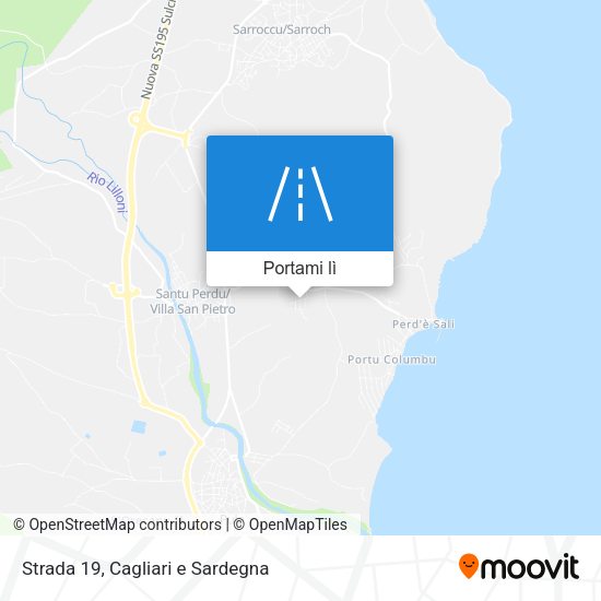 Mappa Strada 19