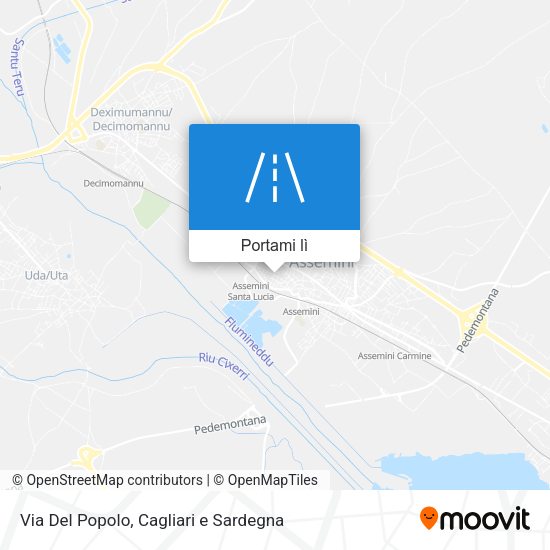 Mappa Via Del Popolo