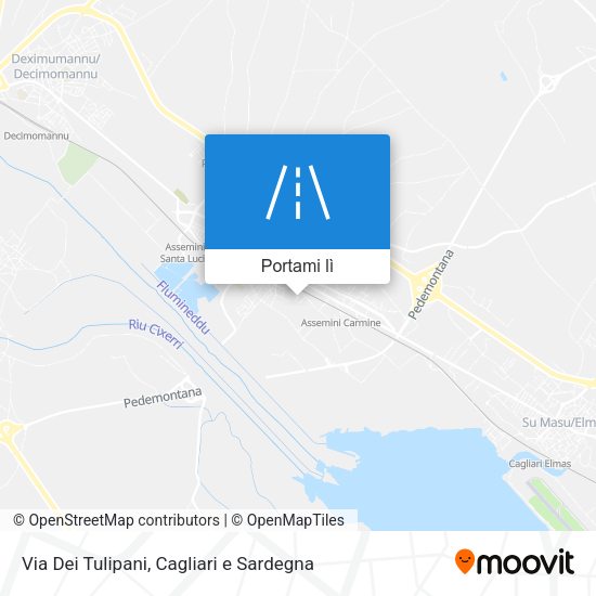 Mappa Via Dei Tulipani
