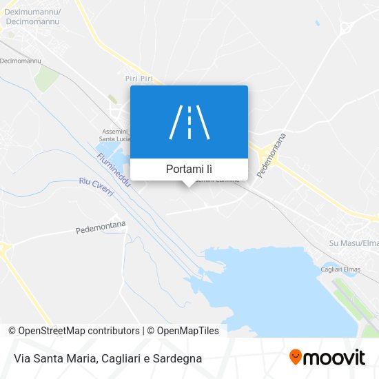Mappa Via Santa Maria