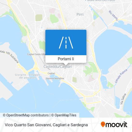 Mappa Vico Quarto San Giovanni