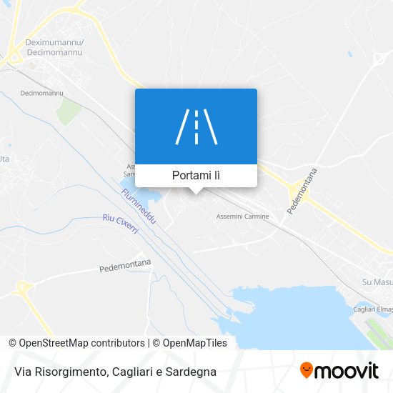 Mappa Via Risorgimento