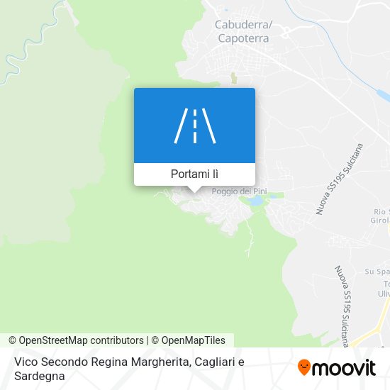 Mappa Vico Secondo Regina Margherita