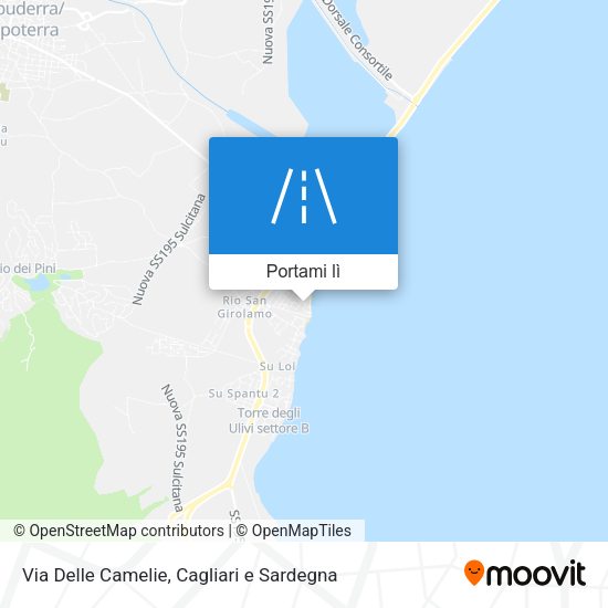 Mappa Via Delle Camelie