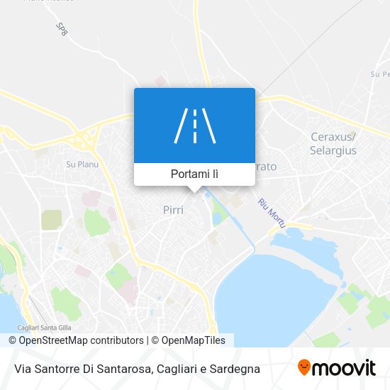 Mappa Via Santorre Di Santarosa