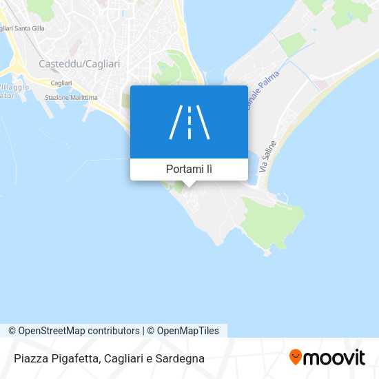 Mappa Piazza Pigafetta