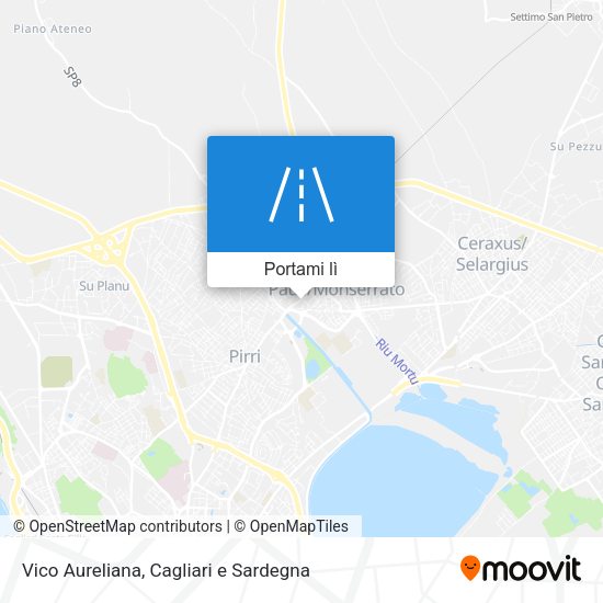 Mappa Vico Aureliana