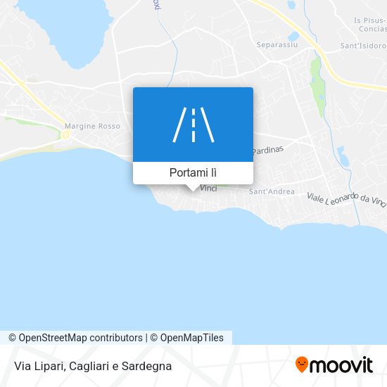 Mappa Via Lipari