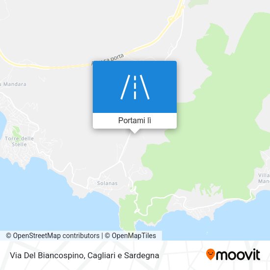 Mappa Via Del Biancospino