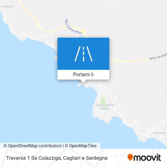 Mappa Traversa 1 Sa Culazziga