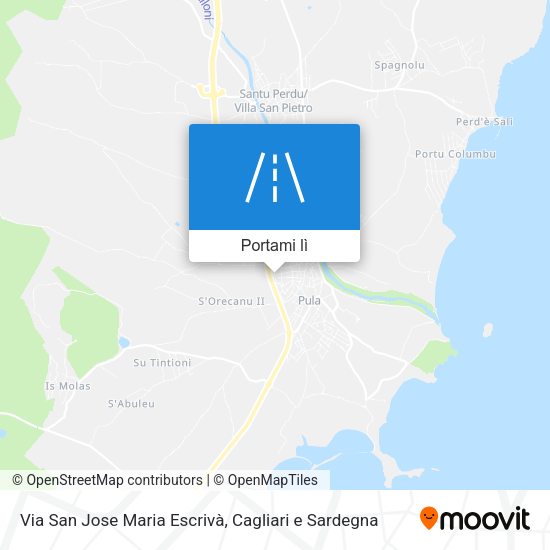 Mappa Via San Jose Maria Escrivà