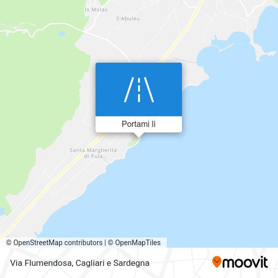 Mappa Via Flumendosa